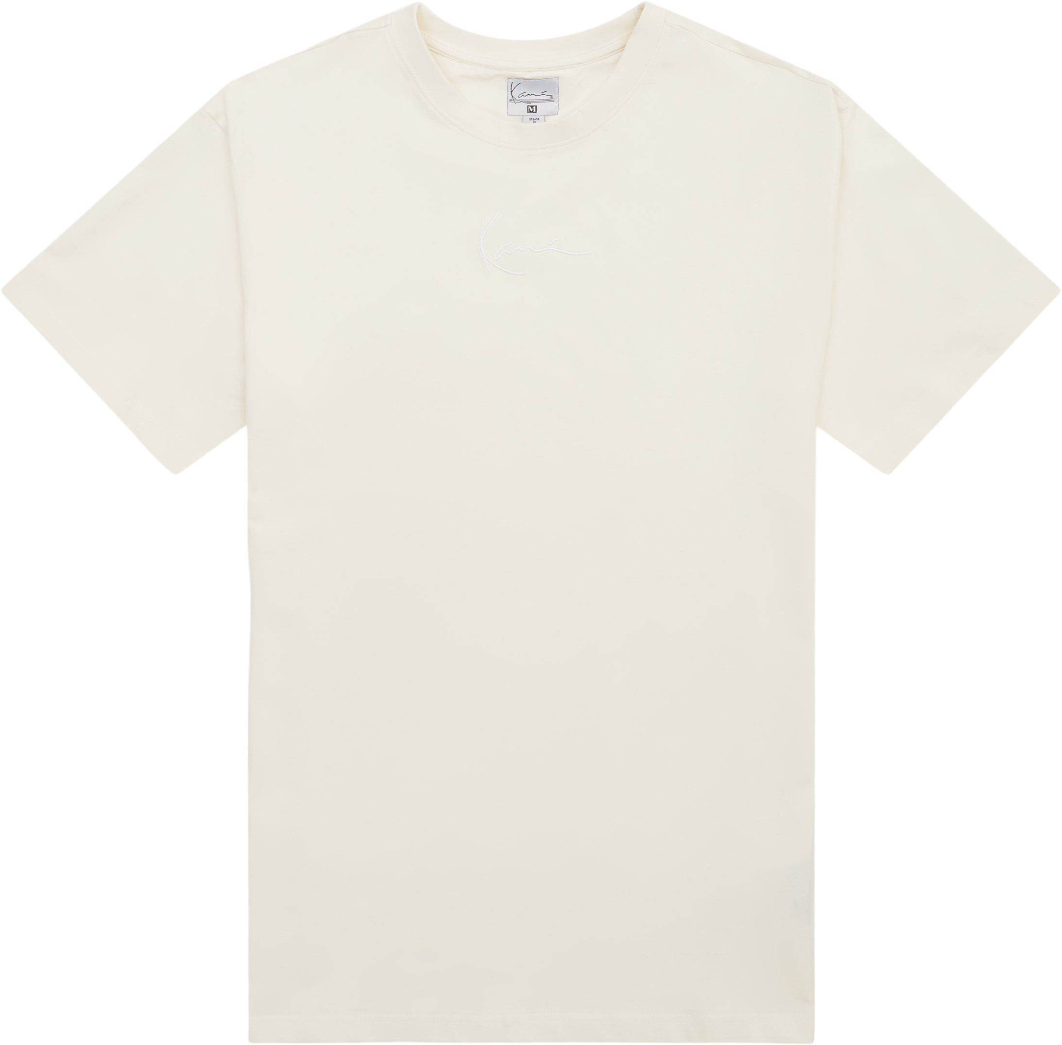 Karl Kani T-shirts SMALL SIGNATURE ESSENTIAL TEE TE011 Vit